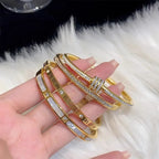 Jasmine Bangle Set - Gold